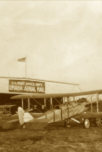 History of U.S. Airmail Service poster